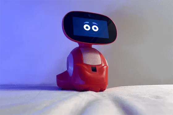 Miko robot companion with screen face
